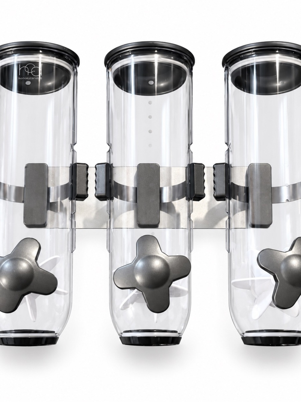 Honey-Can-Do triple dry food/cereal dispenser